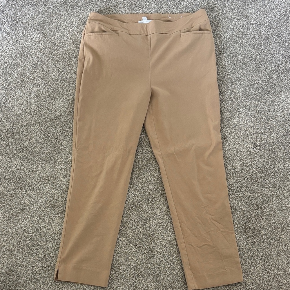 Chico's Classic Beige Trousers